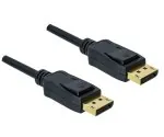 DINIC DisplayPort 1.4 Kabel Stecker auf Stecker, 2m Unterstützung 8K/60HZ, 32.4GBpS